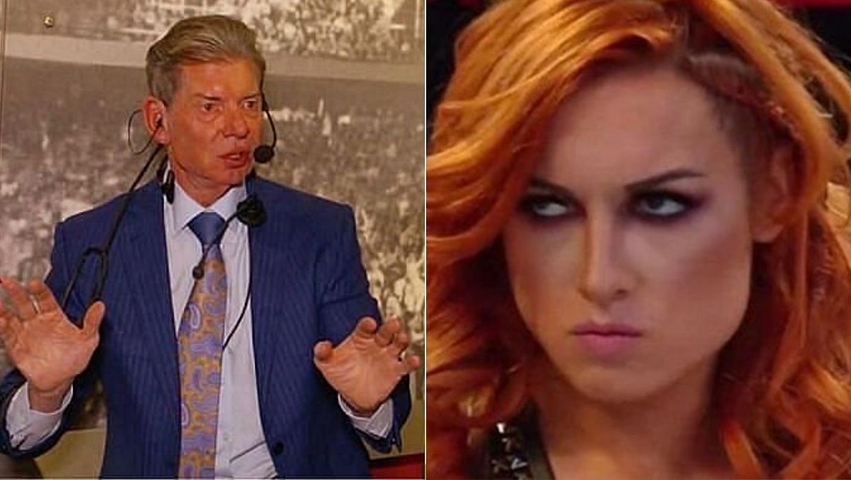 Vince McMahon/RAW Women&#039;s Champion Becky Lynch