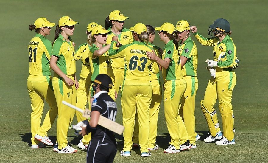 Australia lead New Zealand 12-3 in the Women&#039;s ODI World Cup.
