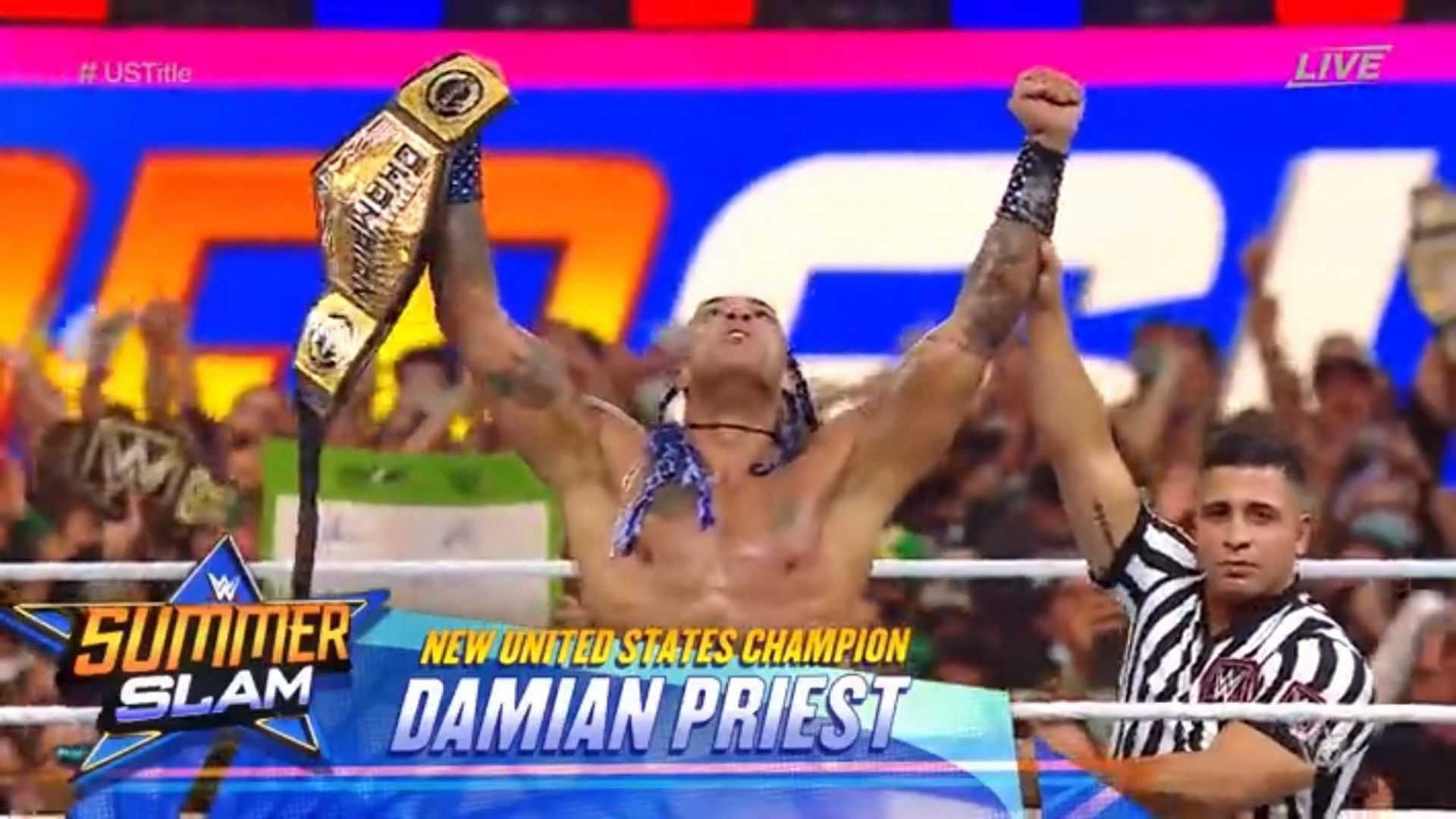 Damian Priest has been holding the United States Championship for months now