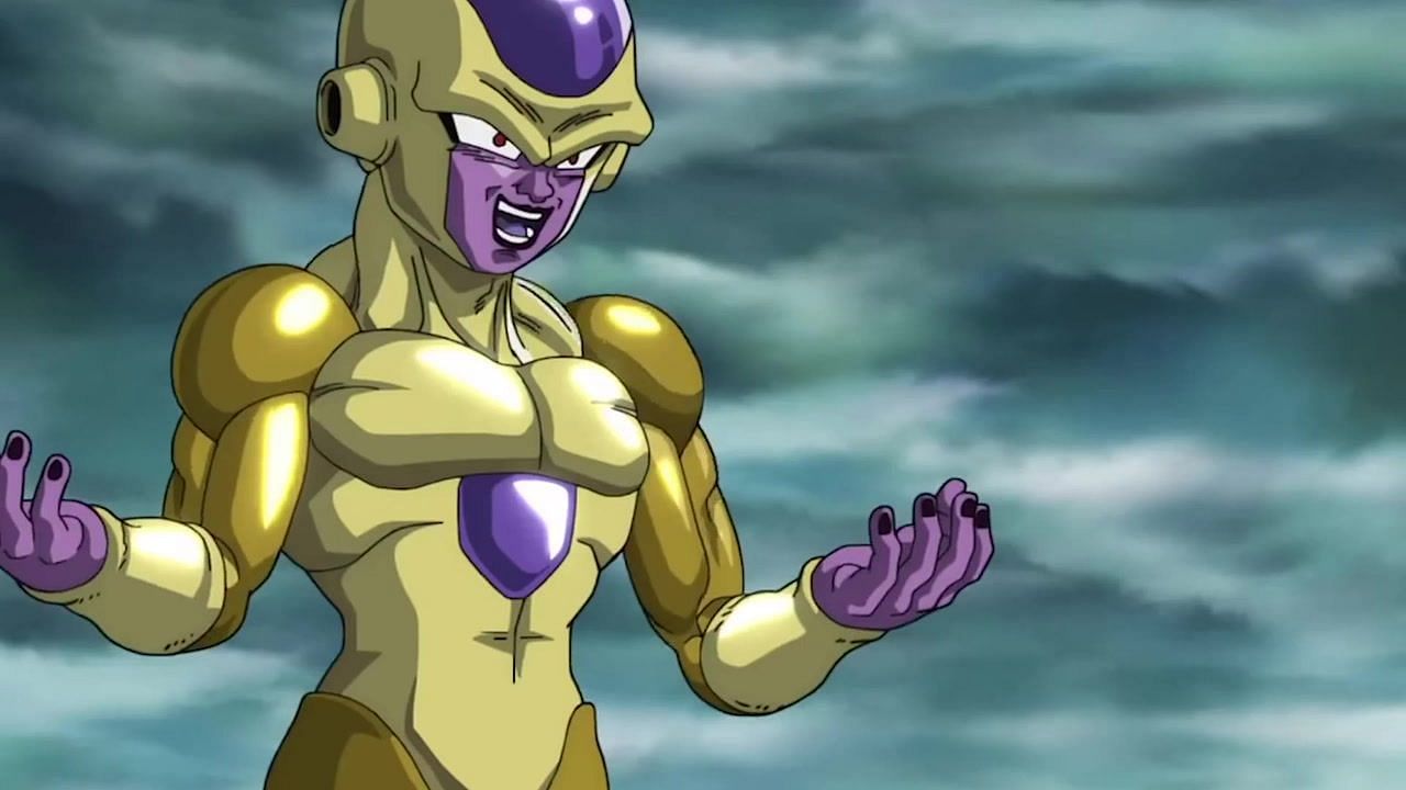 Golden Frieza as seen during the Super anime (Image via Toei Animation)