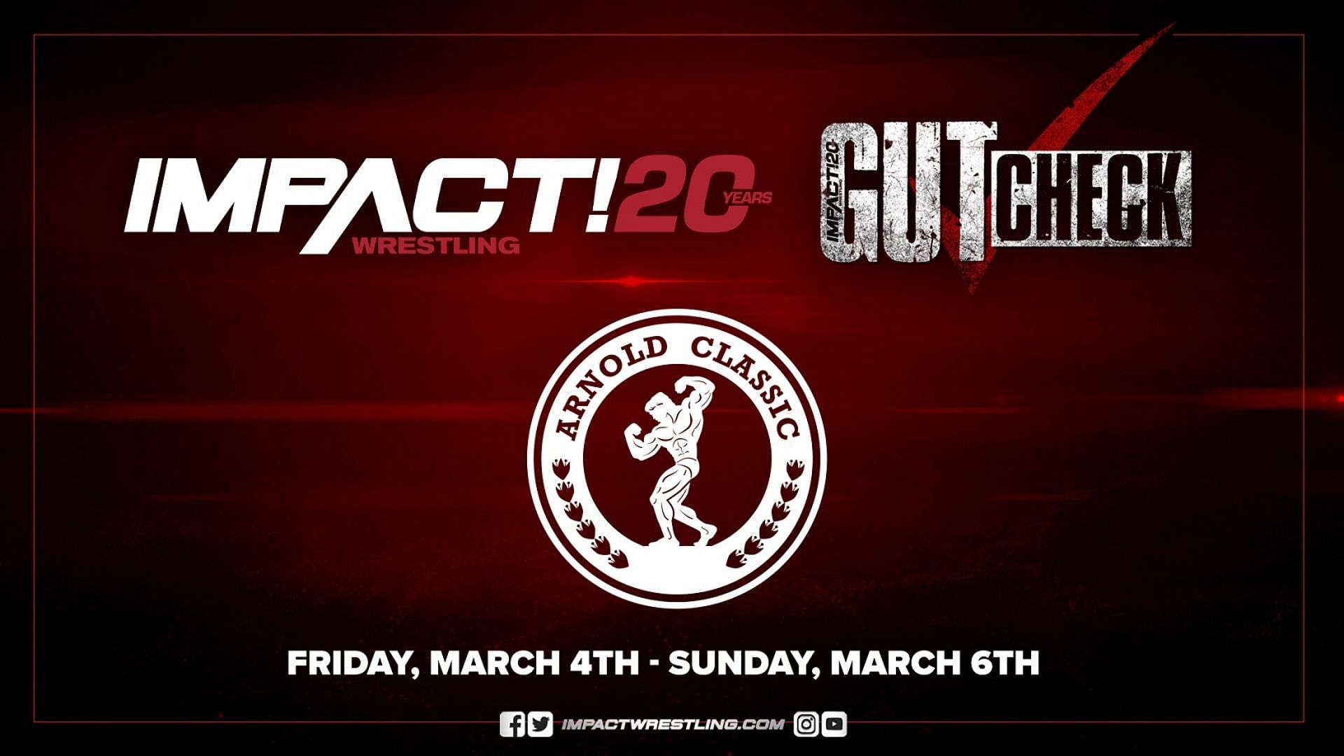 IMPACT Wrestling announces Gutcheck Challenge in collaboration with the Arnold Classic