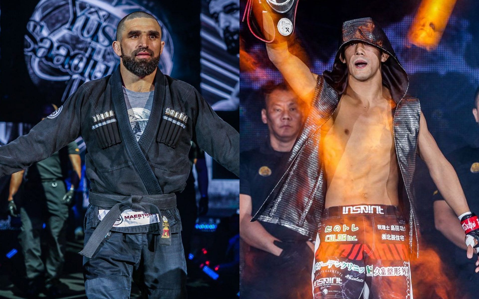 A matchup between Yusup Saadulaev (Left) and Shoko Sato (Right) was announced for ONE X. | [Photos: ONE Championship]