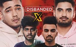 Why is BGMI Esports team X Spark disbanding?