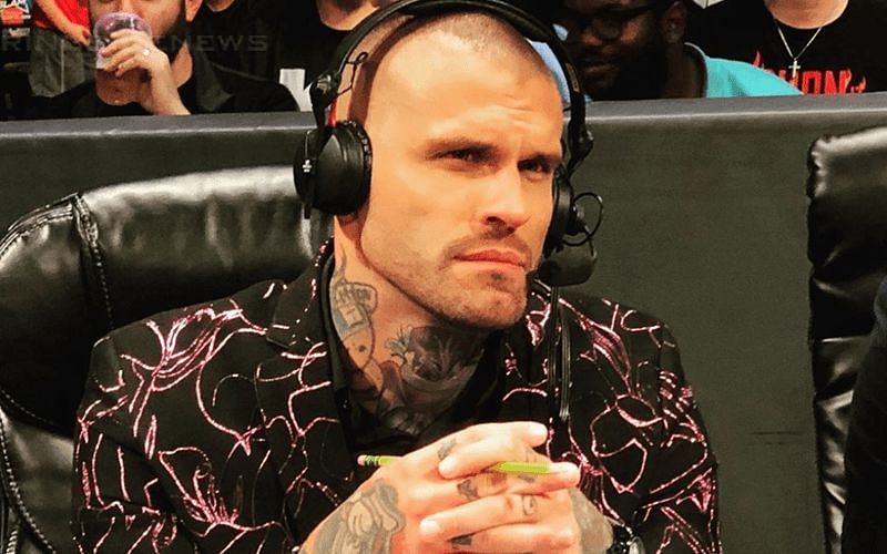 Corey Graves is signed as a commentator and analyst for WWE RAW