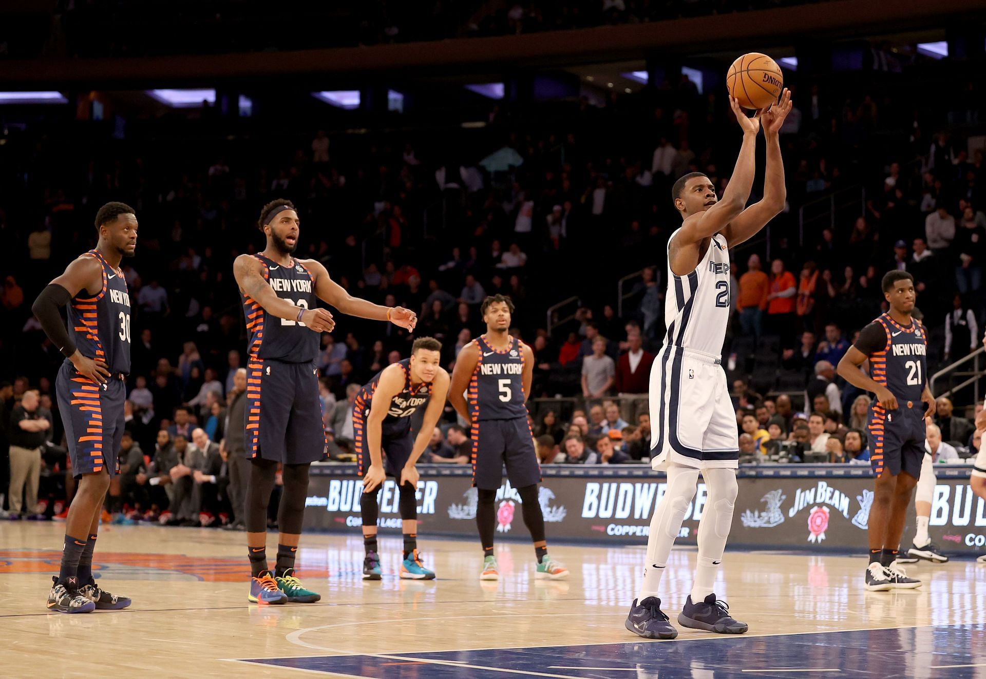 Memphis Grizzlies will play the New York Knicks on Wednesday.