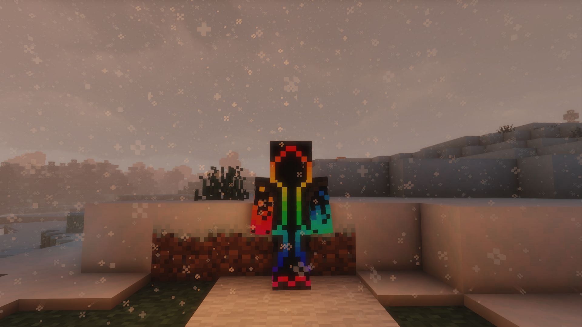This skin has multiple colors (Image via Minecraft)