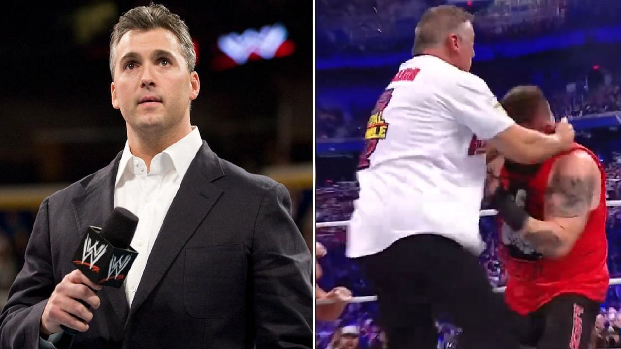 Shane McMahon; McMahon attacking Kevin Owens