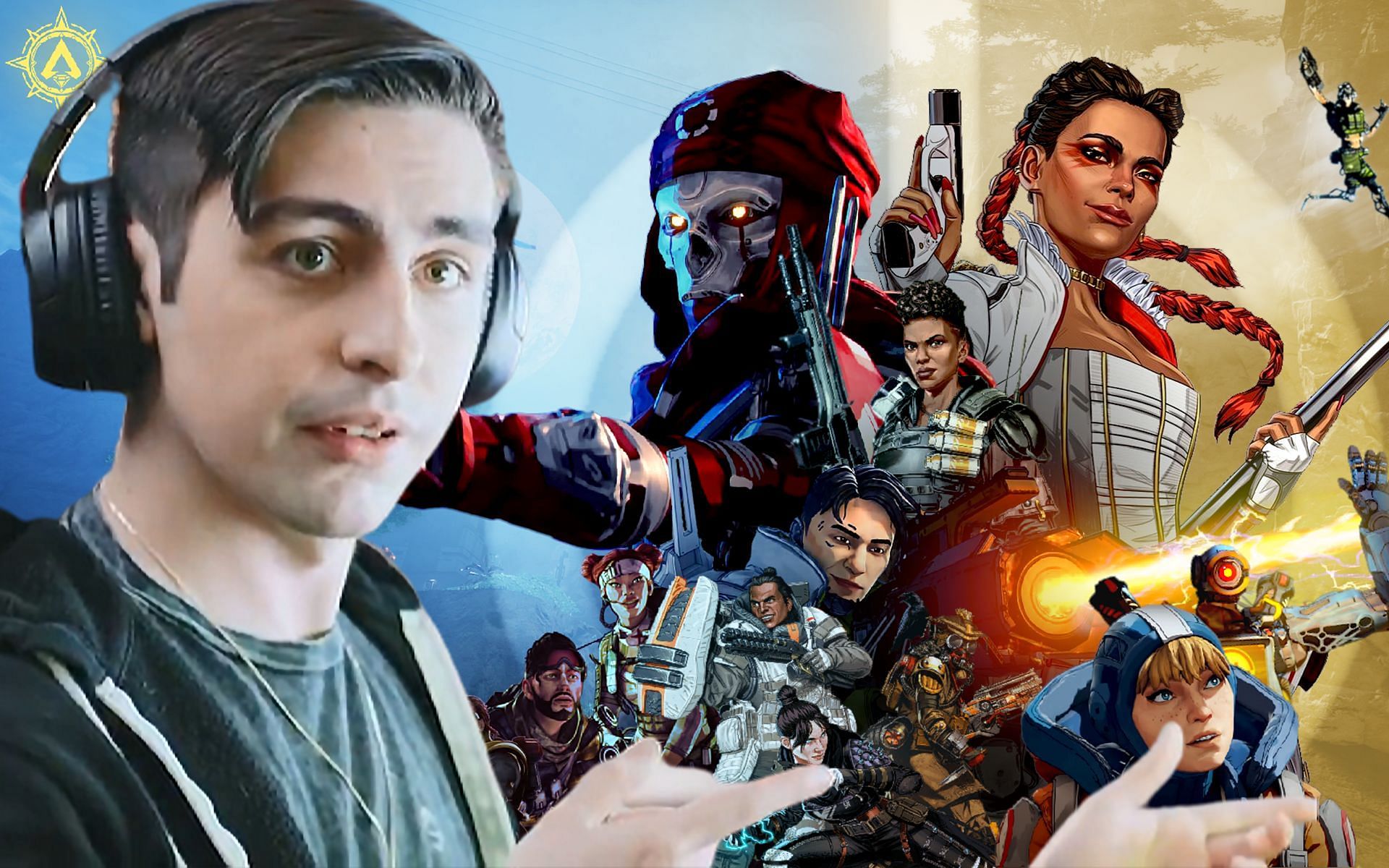 Michael &lsquo;shroud&rsquo; Grzesiek recently played Apex Legends Control mode in Season 12 ahead of schedule (Image via Sportskeeda)