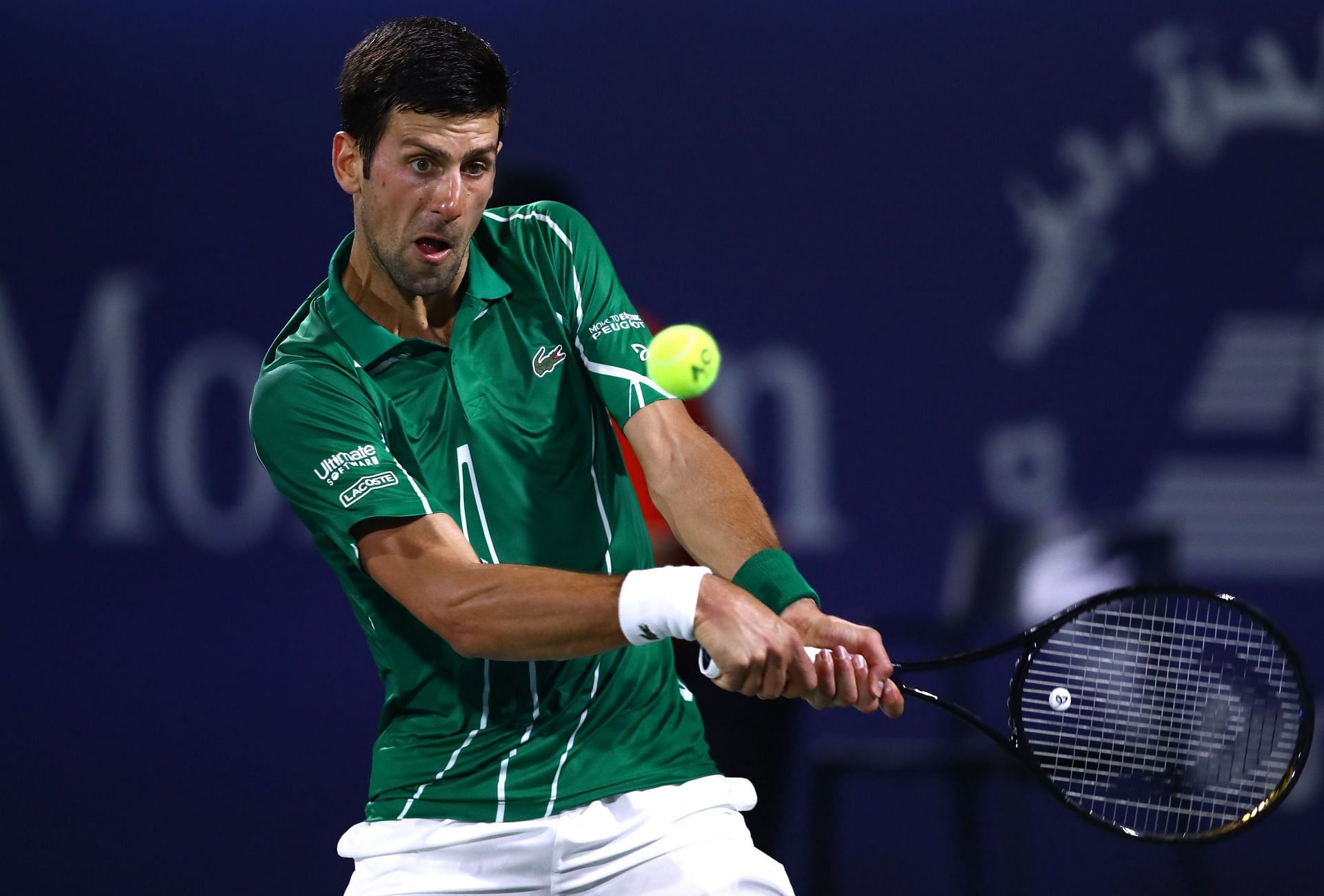 Novak Djokovic will begin his 2022 season at the Dubai Tennis Championships