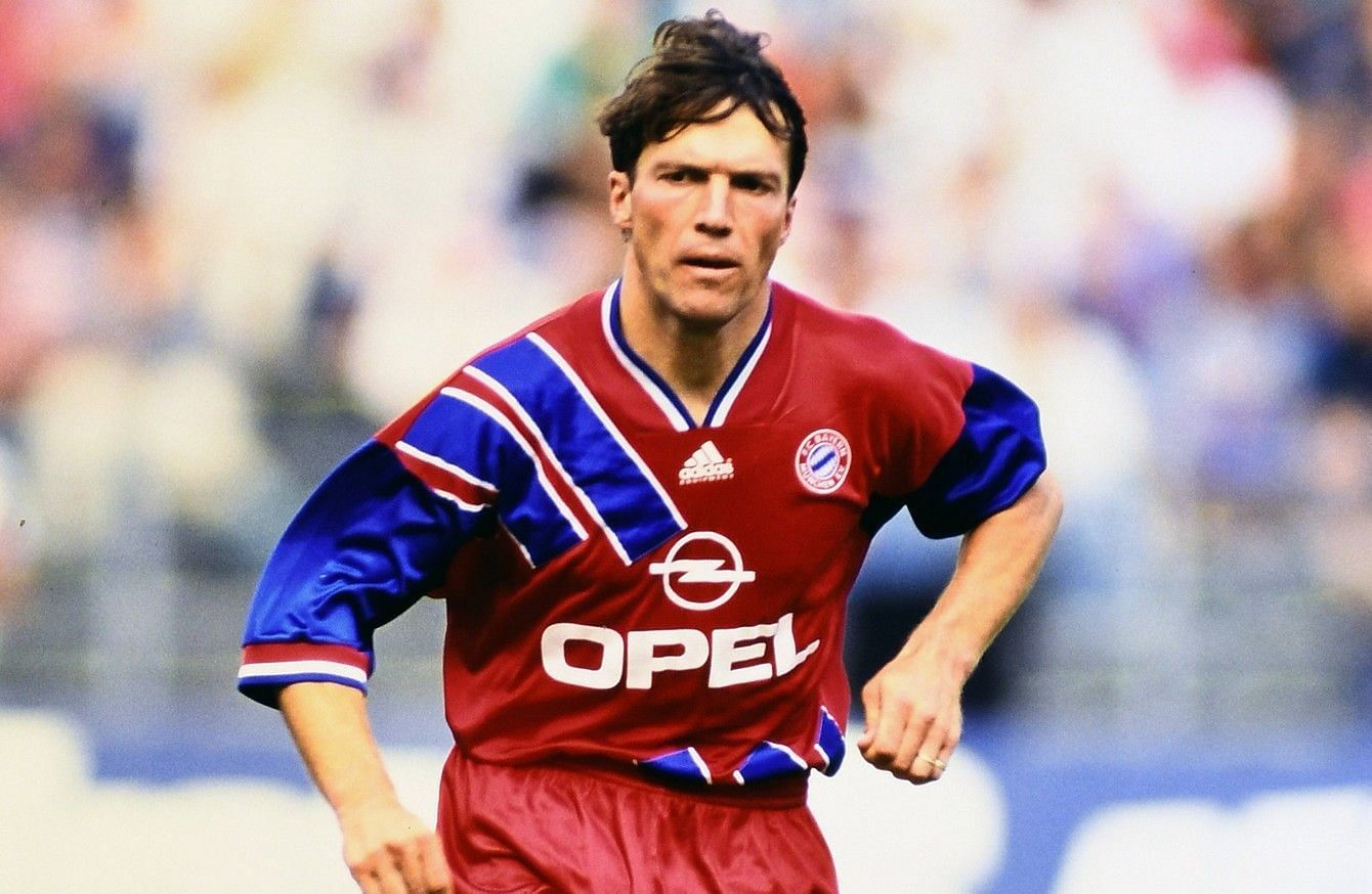 Lothar Matthaus is a Bayern Munich and football legend.