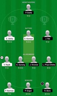 DD-W vs BQ-W Fantasy Suggestion Team 2