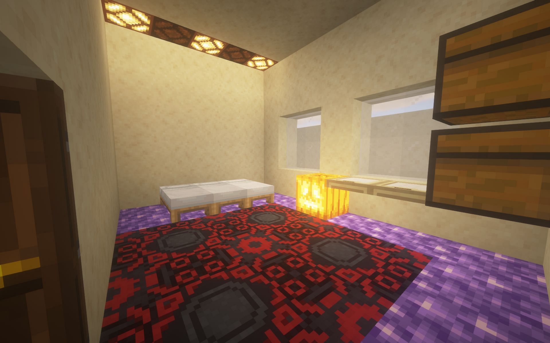 5 best blocks for interior designing (Image via Minecraft)