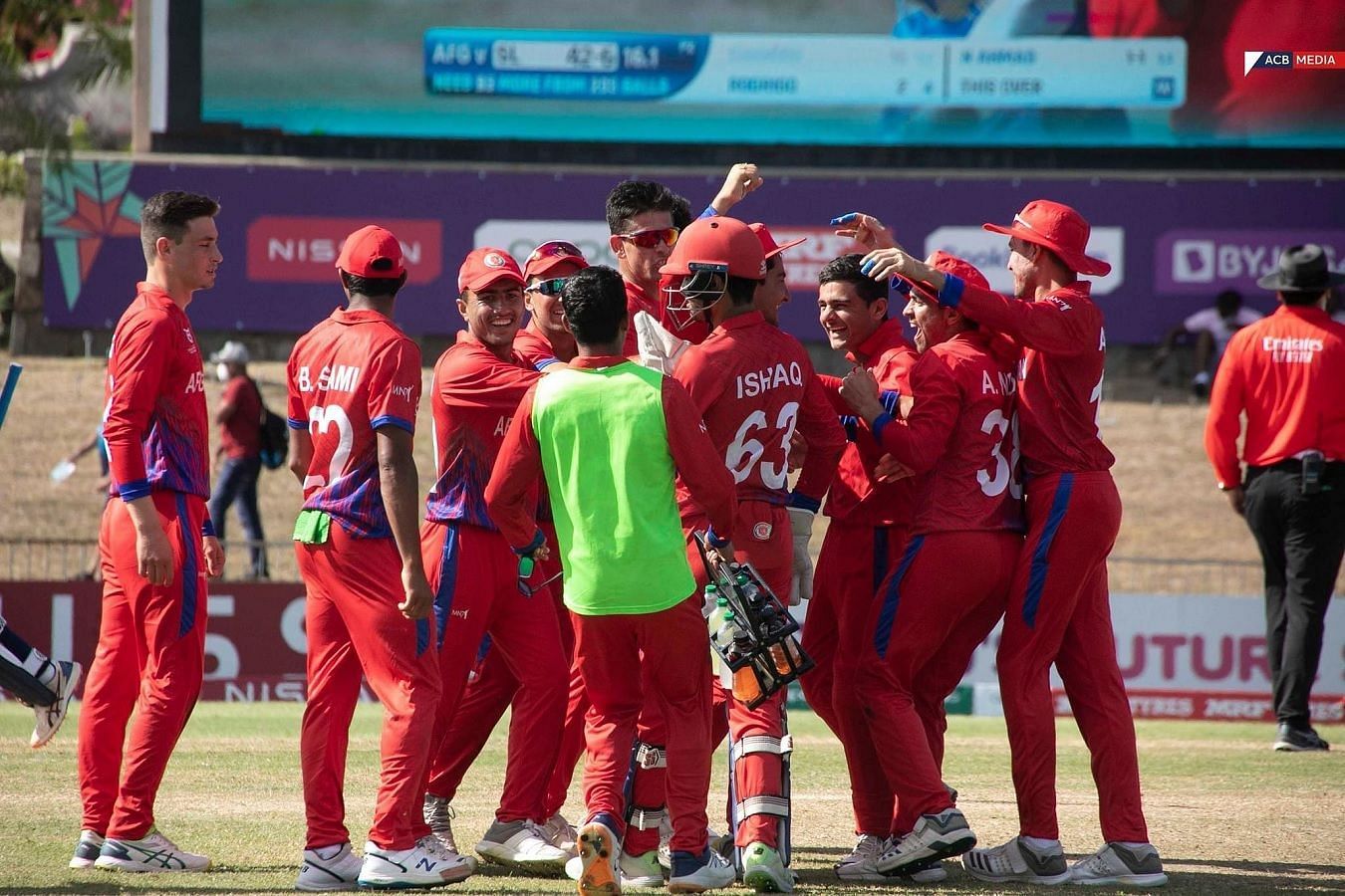 अफगानिस्&zwj;तान अंडर-19 क्रिकेट टीम ने वर्ल्&zwj;ड कप के सेमीफाइनल तक सफर तय किया था