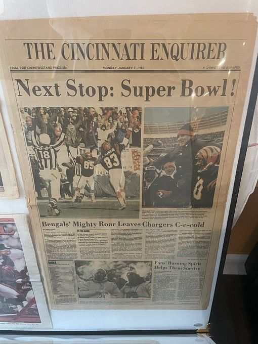 When is the last time Bengals went to a Super Bowl? History of