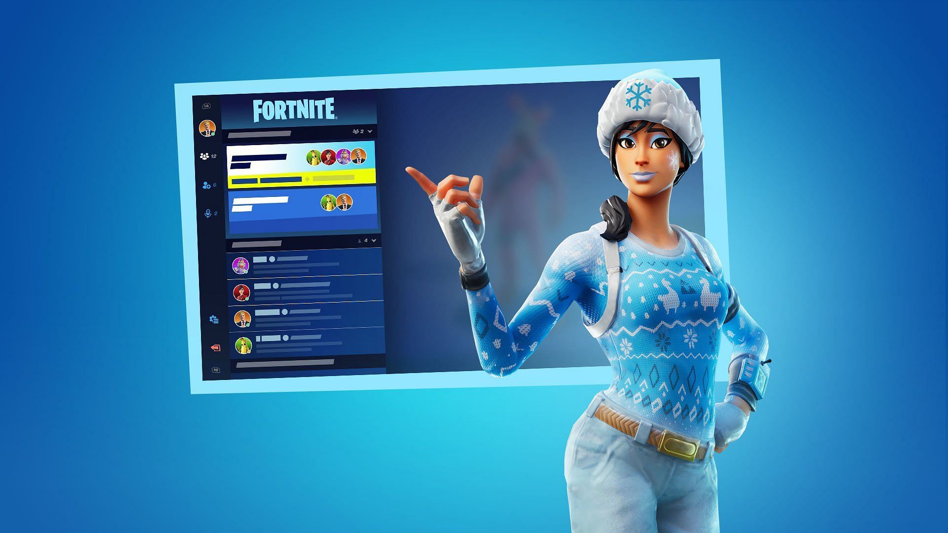 &quot;Let&#039;s Get Social&quot; was added yesterday (Image via Epic Games)