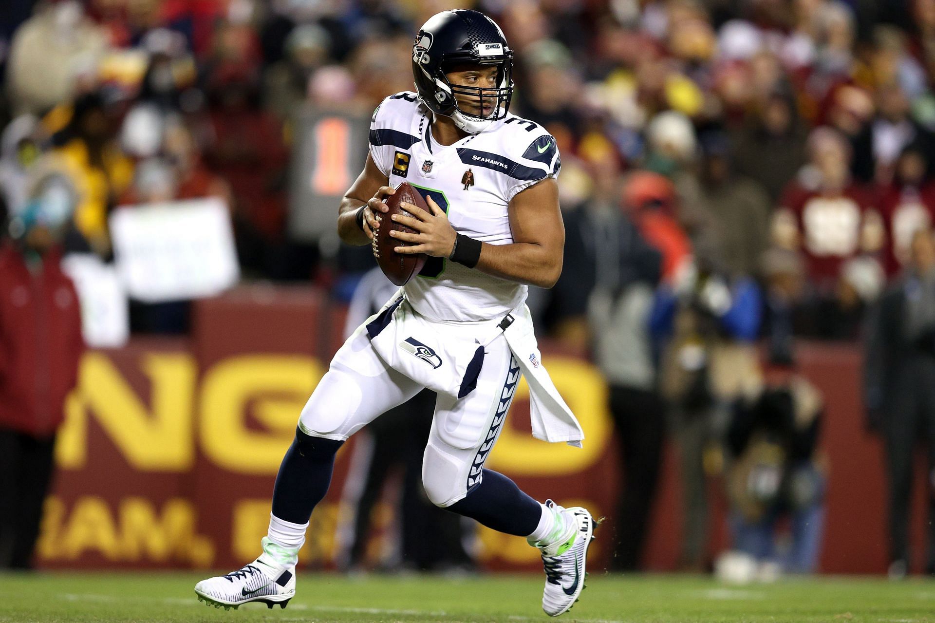 Some believe that Russell Wilson has played his final snaps in Seattle (Photo: Getty)