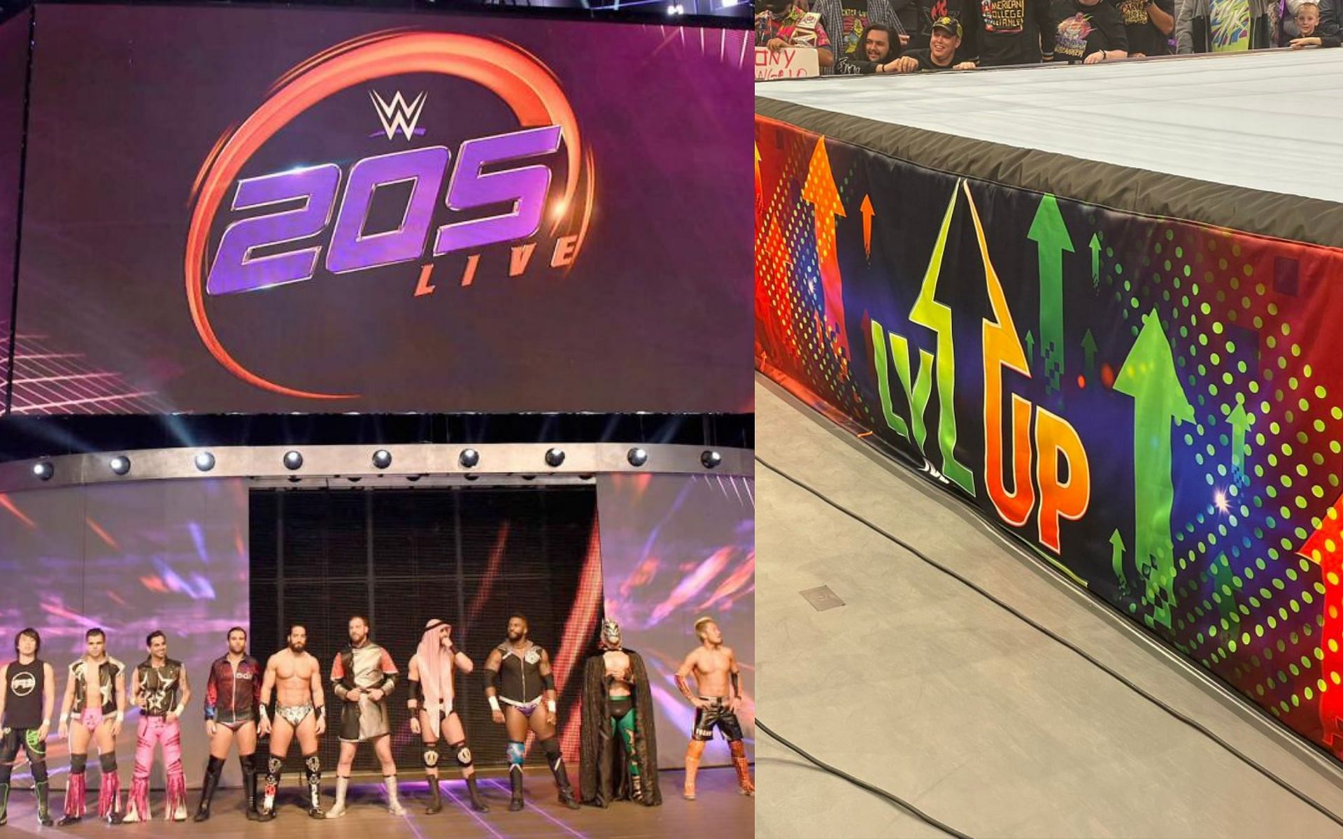 Leaked photos reveal WWE's new NXT Level Up set design Verve times