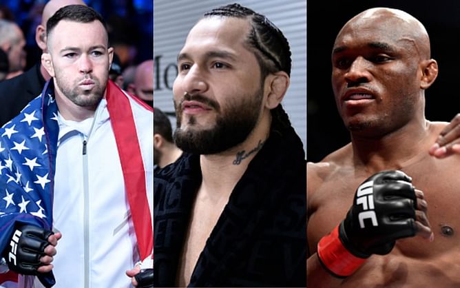 "He can touch that button to be able to shut the lights off" - Kamaru Usman explains where Jorge Masvidal might have an advantage over Colby Covington