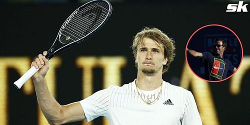 Alexander Zverev and Greg Rusedski