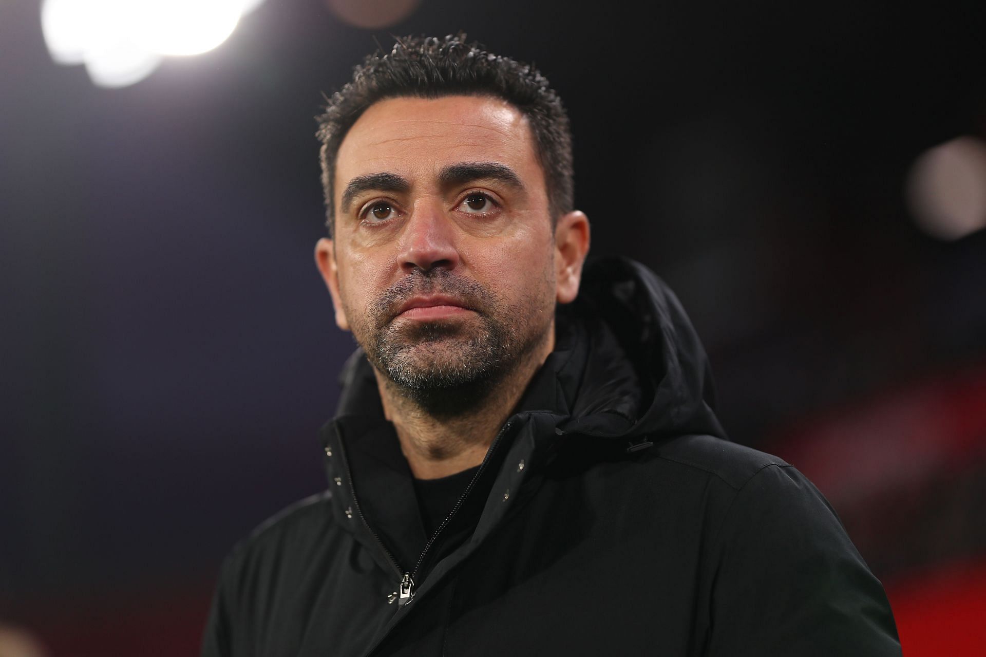 Ivan Campo has heaped praise on Xavi for steering Barcelona out of troubled waters.