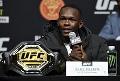 "That was cap" - Israel Adesanya says he wasn't happy with UFC 271 announcement because contract wasn't signed