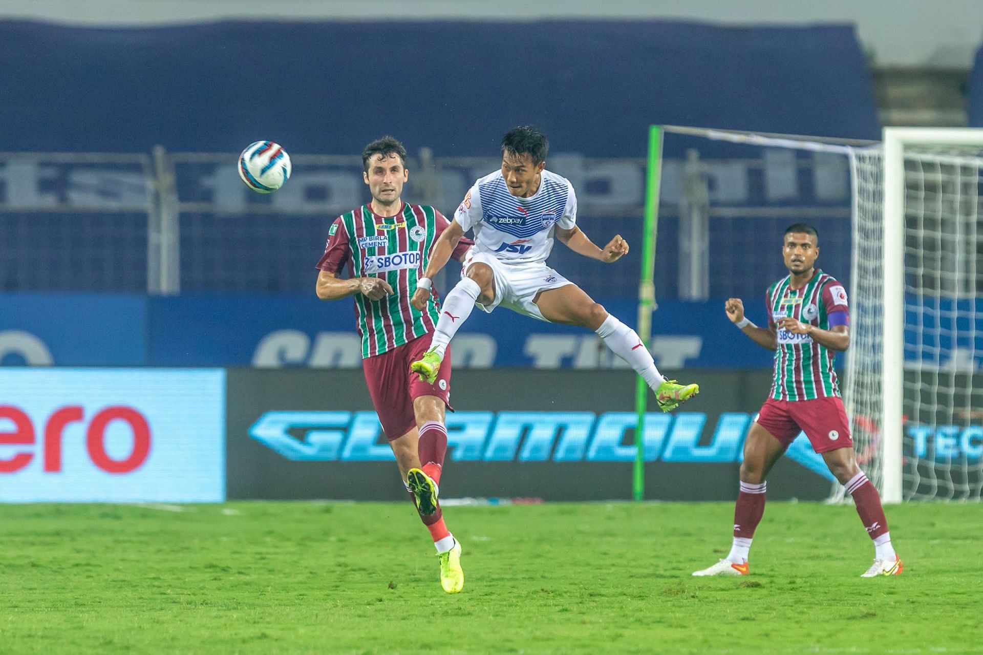 Bengaluru FC were unable to do anything substantial in attack (Image courtesy: ISL Media)