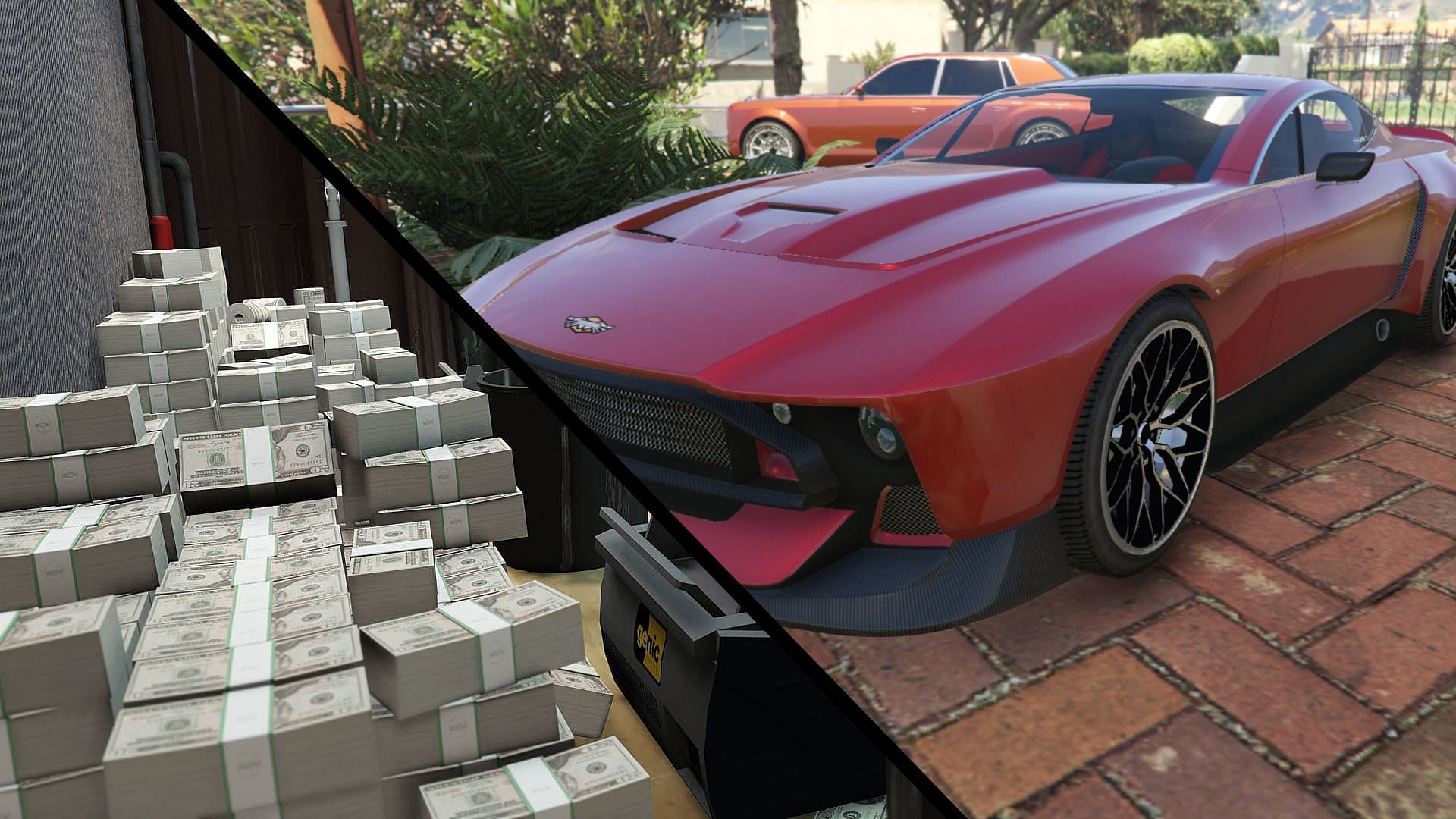 GTA Online&#039;s Dewbauchee Champion has the highest default price out of any vehicle from The Contract (Image via Rockstar Games)