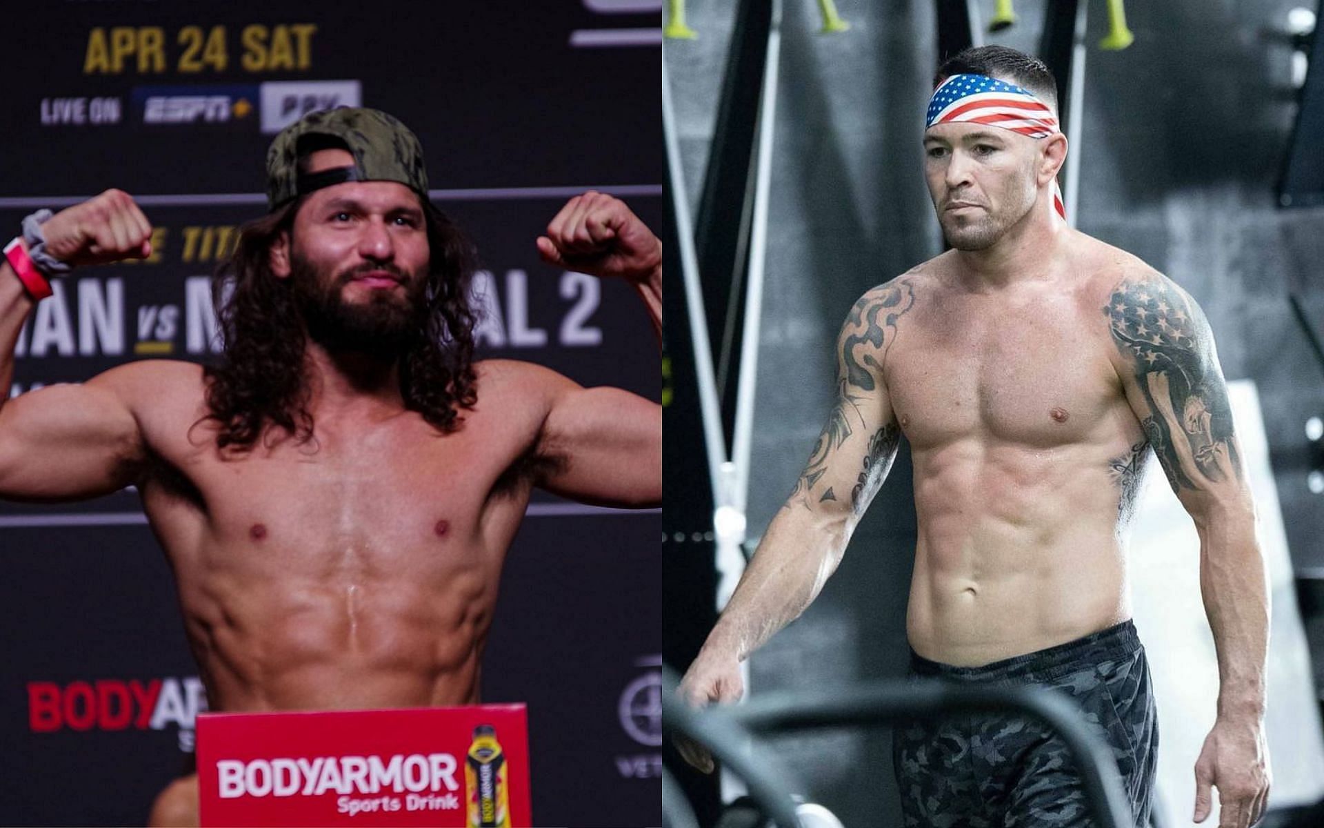 Jorge Masvidal (left) and Colby Covington (right) [Image Courtesy: @gamebredfighter and @colbycovmma on Instagram]