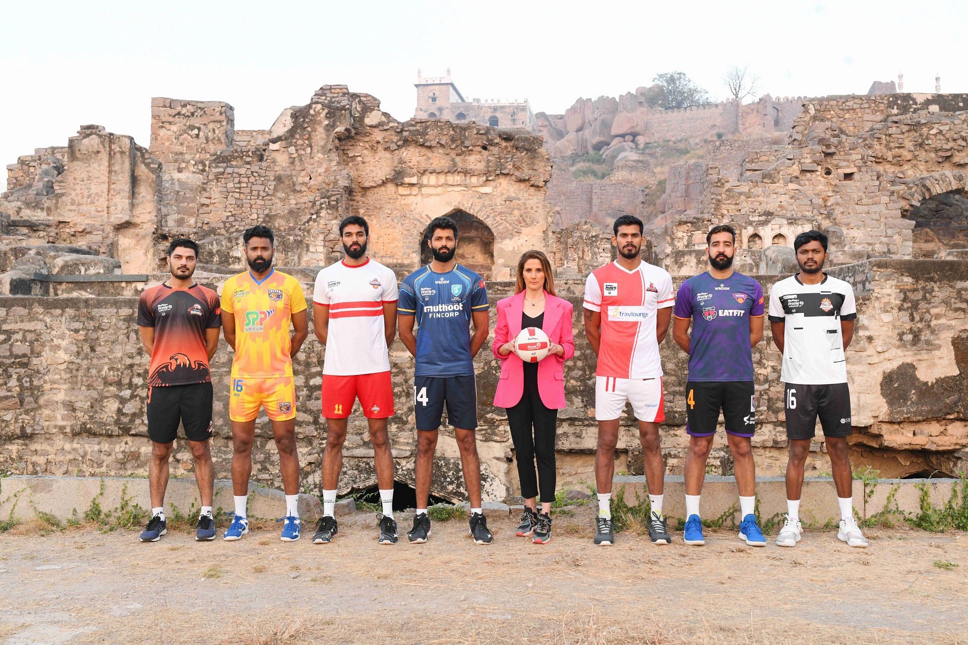 All the captains of the seven franchises are ready to lead their sides into the first season of the RuPay Prime Volleyball League.