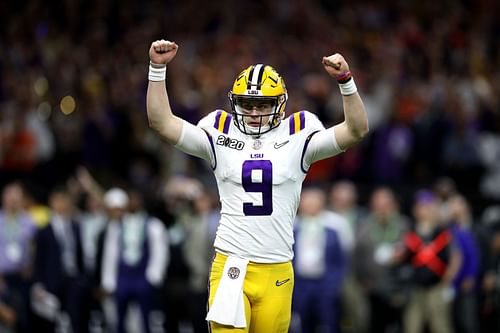 Former LSU quarterback Joe Burrow