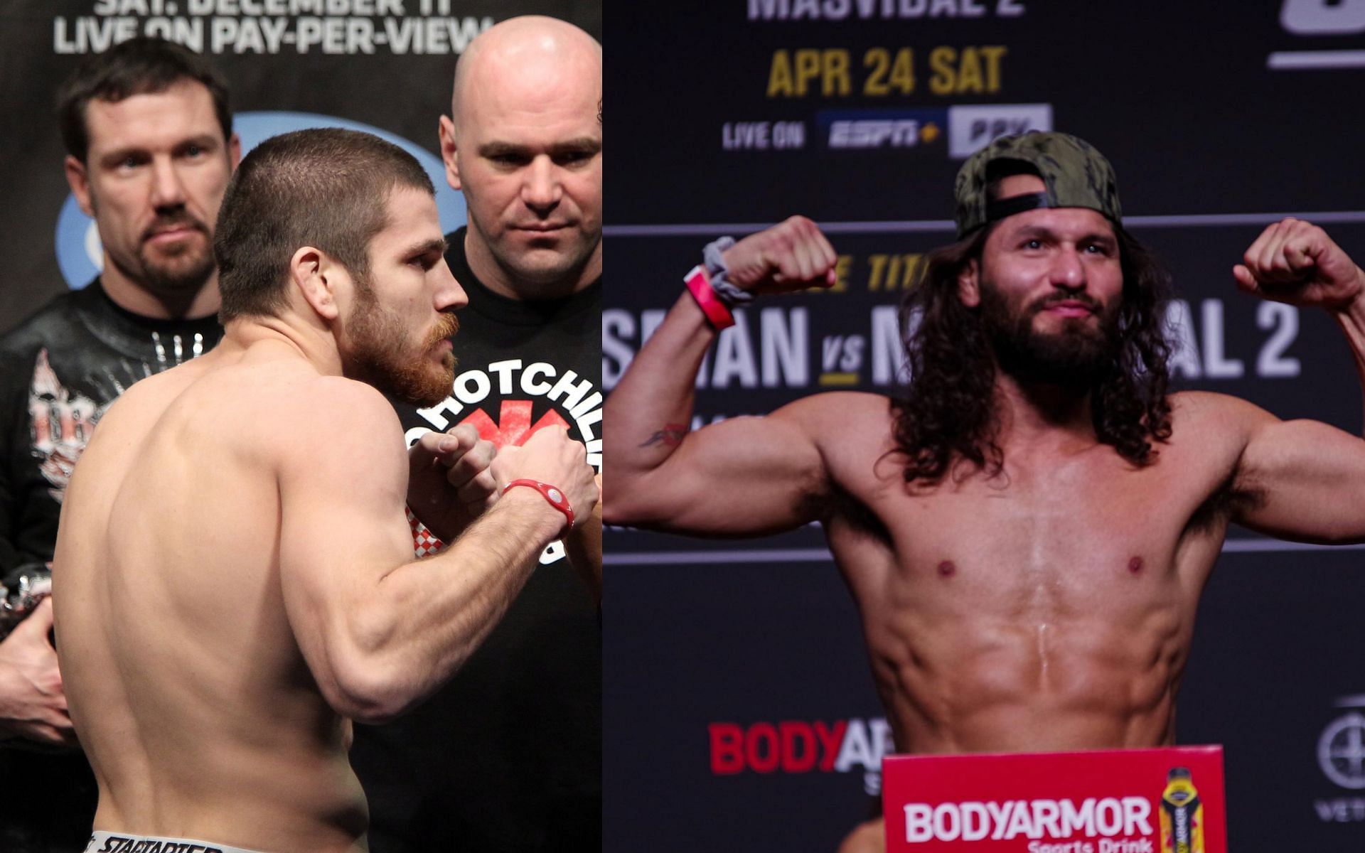 Jorge Masvidal and Jim Miller are tied at the eighth position for the most experienced MMA fighters in the UFC
