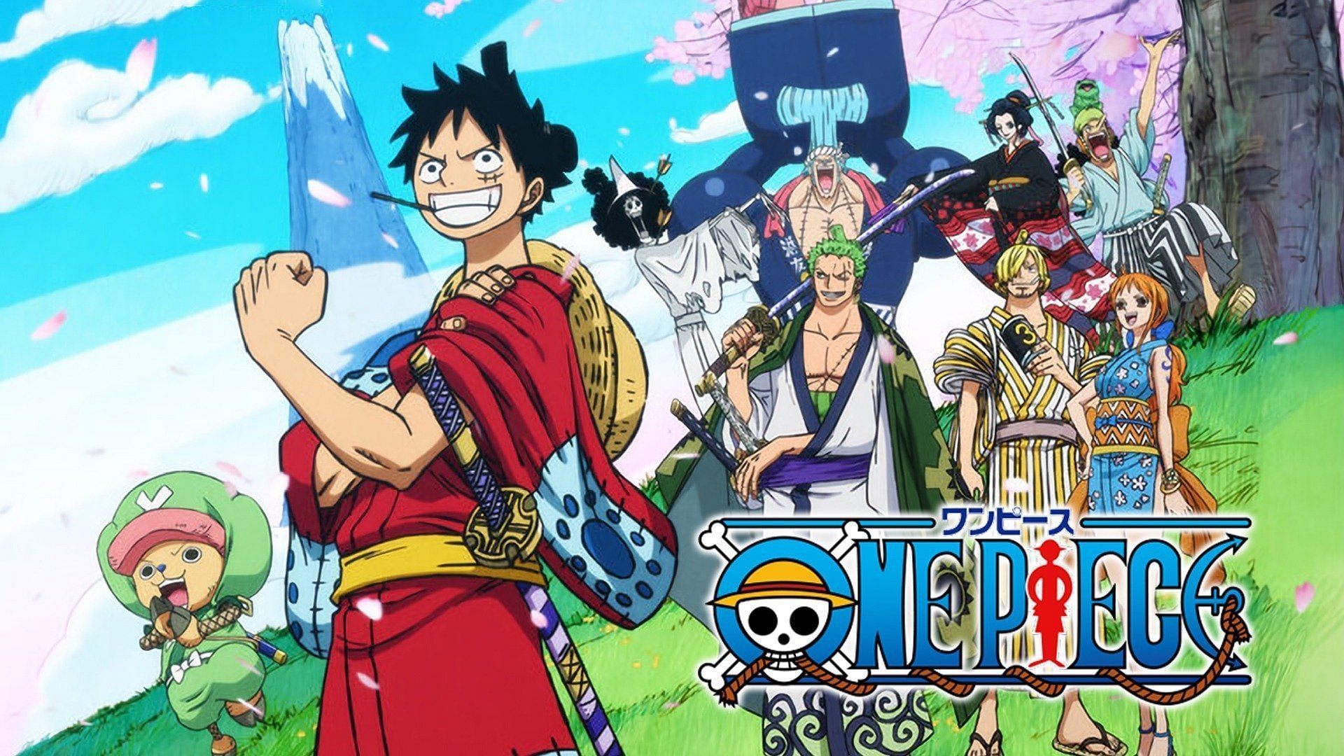 Luffy and co visit One Piece&#039;s version of Japan in the Wano arc (Image via Toei Animation)