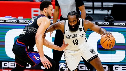 The Ben Simmons-James Harden swap headlined the NBA’s wild trade deadline [Photo: Sporting News]