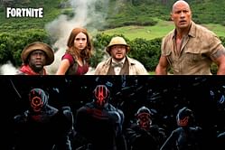 Fortnite's The Seven have found their perfect match in Jumaji's cast
