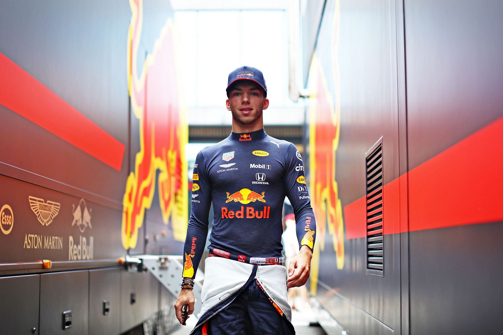 Pierre Gasly ahead of the 2019 Hungarian Grand Prix, his last race with Red Bull Racing