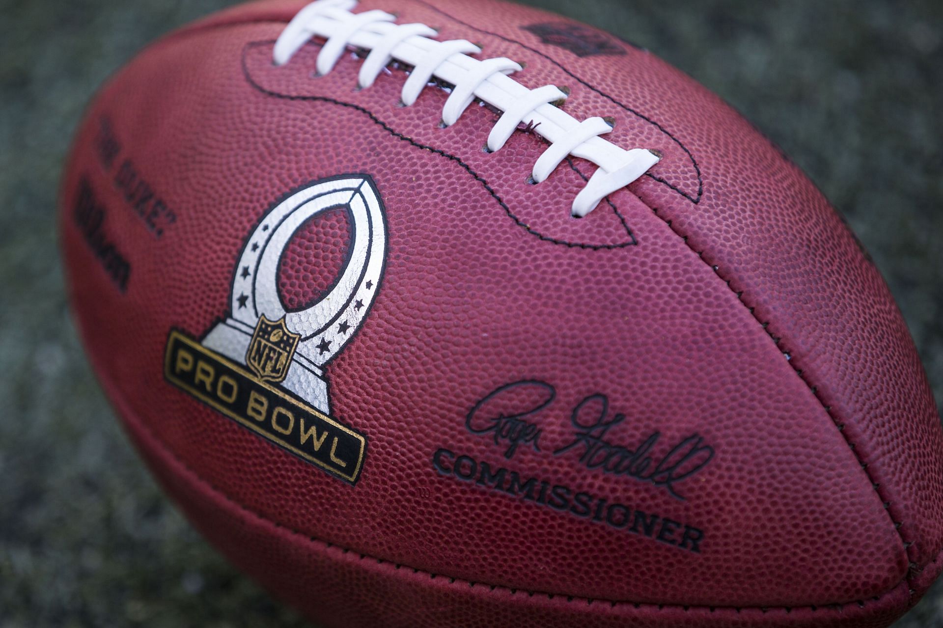 The Pro Bowl game ball seen prior to the 2016 edition (Photo: Getty)