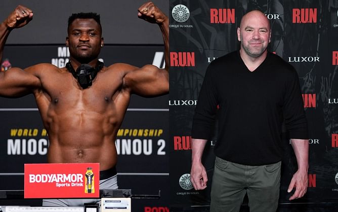 Francis Ngannou says Dana White became "anti-Francis" after he lost to Stipe Miocic at UFC 220