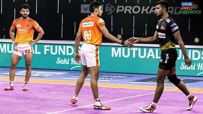 Pro Kabaddi 2022 result: Puneri Paltan decimate Telugu Titans; U Mumba, Delhi record wins