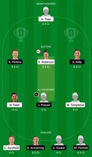 NB-W vs AH-W Dream11 Team - 2