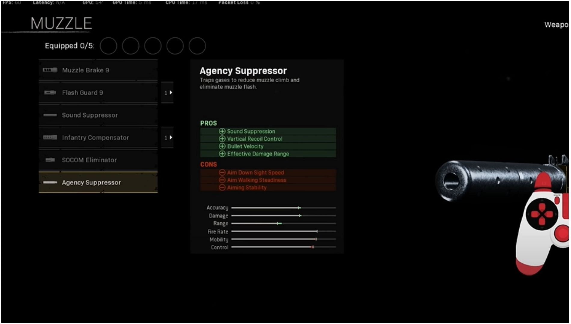 Agency Suppressor (Image via YouTube - Marathon)