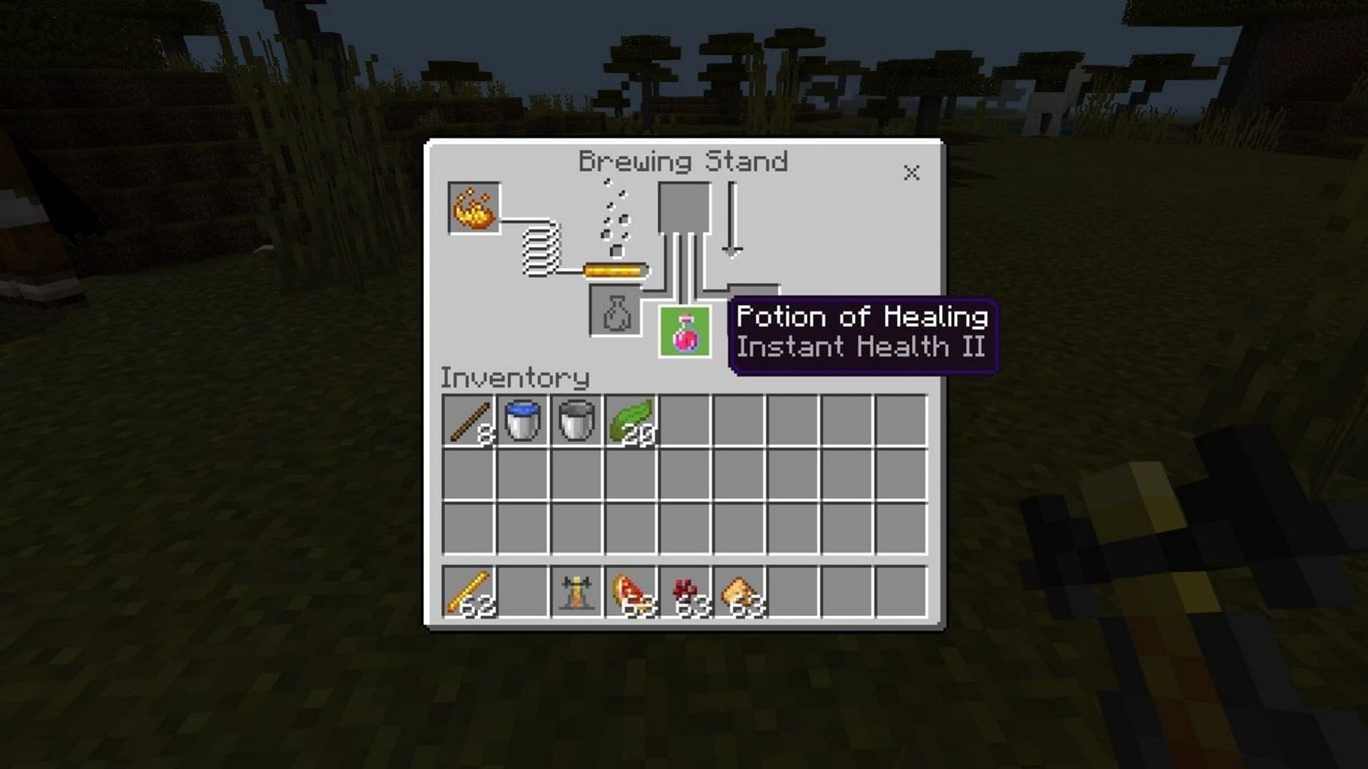 Instant Health can be applied from potions as well as other sources (Image via Mojang)
