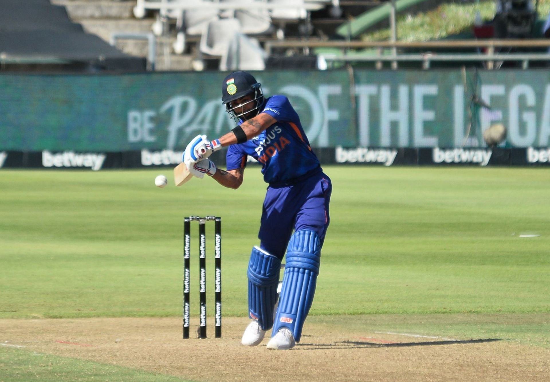 Virat Kohli seemed to be in a hurry in the first ODI against West Indies