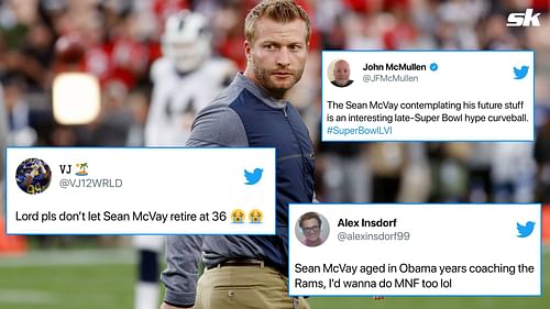 Los Angeles Rams head coach Sean McVay