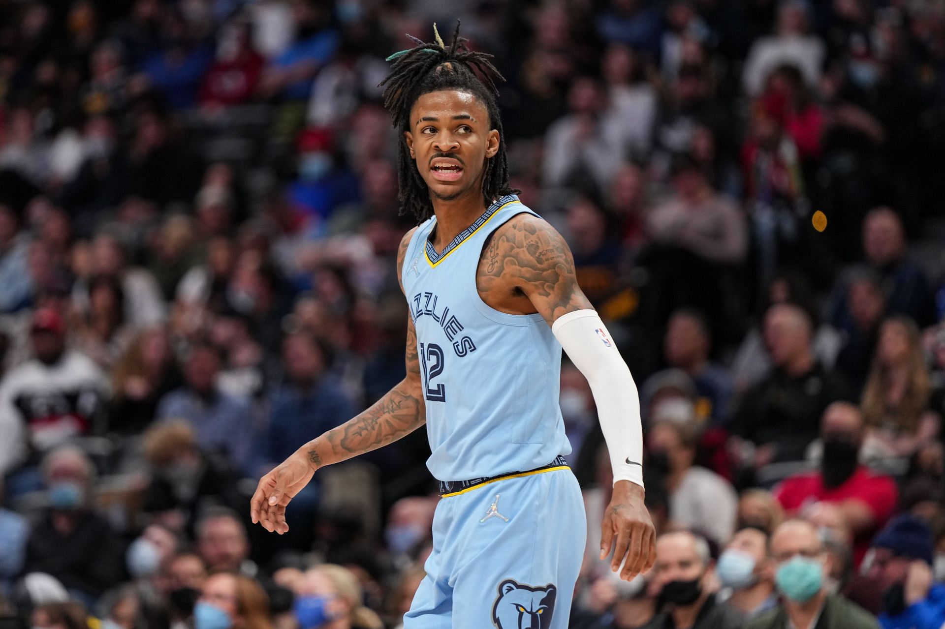 Ja Morant of the Memphis Grizzlies.