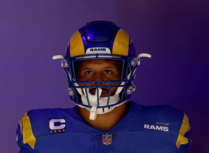 "From one champ to another" - LeBron James knows Aaron Donald is the defensive G.O.A.T