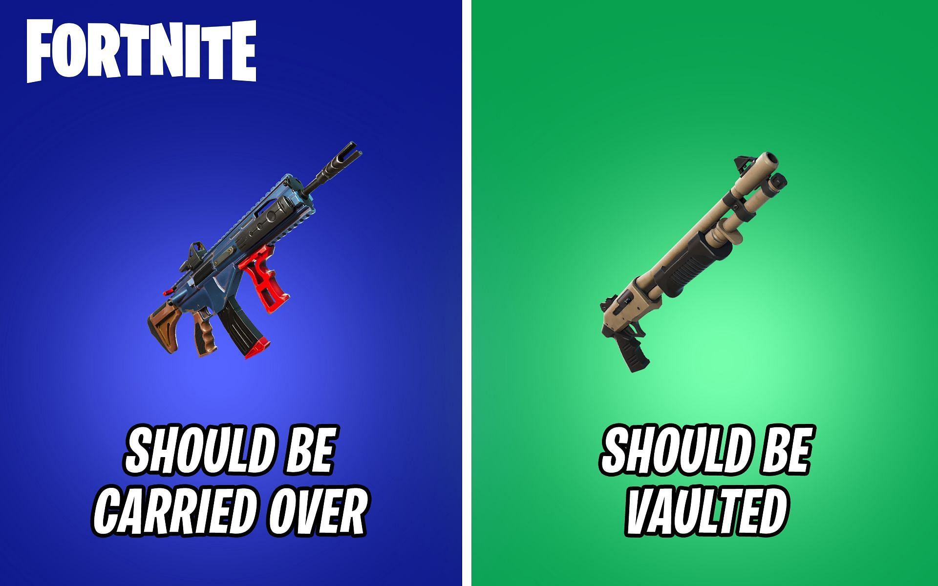 OG Fortnite weapons: 7 items that players want back next season