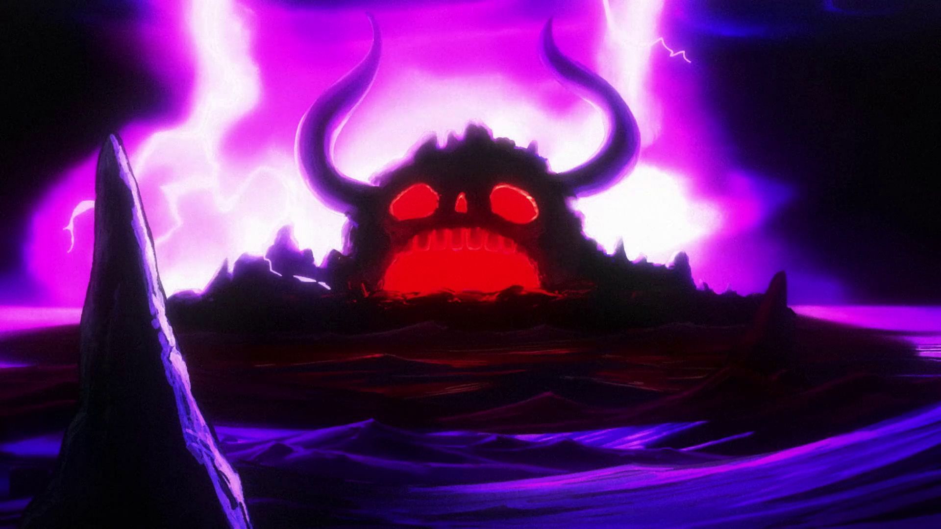 Kaido&#039;s big plans for Onigashima are revealed in One Piece Episode 1011 (Image via Toei)