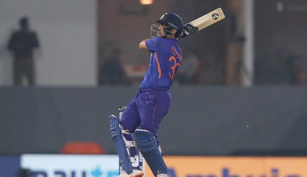 ईशान किशन ने धुआंधार बल्लेबाजी की (क्रेडिट - बीसीसीआई)