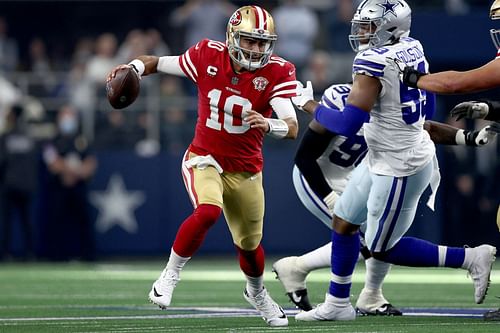 San Francisco 49ers quarterback Jimmy Garoppolo