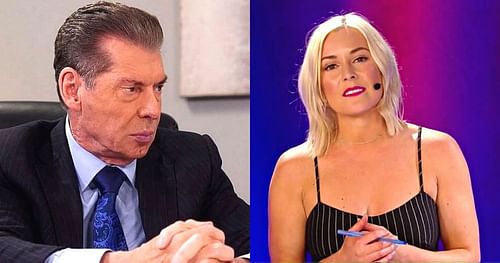 Vince McMahon and Renee Paquette.